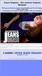 Mobile Screenshot of jeansorgasm.com